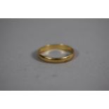 A 9ct Gold Wedding Band
