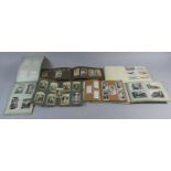 A Collection of Six Vintage Cigarette Card Albums, Various Subjects