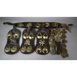 A Collection of Victorian and Later Horse Brasses and Straps