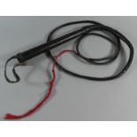 A Continental Leather Bull Whip