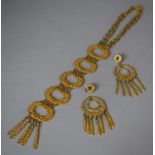 A Nice Quality but Unmarked Collection of Costume Jewellery to Include Necklace and Clip on Earrings