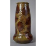 A Royal Doulton Glazed Stoneware Vase, Autumn Leaves, Shape No.7564