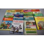 A Collection of Various Asterix Books and Comics