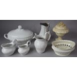 A Collection of Continental Ceramics to Feature Italian Richard Ginori Large Lidded Tureen and Three