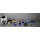 A Collection of Paperweights to Include Caithness Example etc