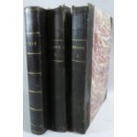 Three Volumes of Punch, The Earliest 1851