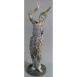 A Lladro Figure of Thai Dancer, 33cm high