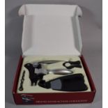 A Modern Boxed Lever Action Corkscrew Set