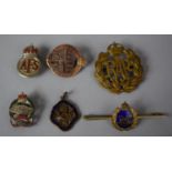 A Collection of Enamelled and Military Badges to Include RAF, RAC, NAAFI etc