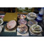 A Collection of Various Decorated Plates to Include Birds, Christmas, Country Days, Princess Diana