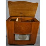 A Vintage Bush Radiogram, 83cm wide