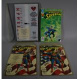 A Collection of Four Limited Edition Superman Comics Autographed by Jerry Ordway