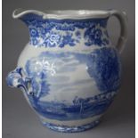 A Large Spode Signature Collection Rural Scenes Water Jug, Limited Edition Piece, 57 out of 750 (