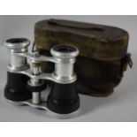 A Pair of Vintage Cased Opera Glasses