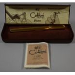 A Colibri Piper Cigarette Lighter in Original Case with Instruction (We Cannot Post Lighters)