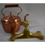 A Copper Kettle and a Brass Firedog