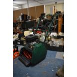 A Little Used Qualcast Classic Petrol 35s Cylinder Mower (Missing Grass Collecting Box)
