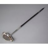 A Late 18th Century Silver and Baleen Handled Toddy Ladle by Thomas Morley, Hallmark for London 1780