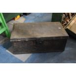 A Metal Tool Box, 61cm Wide