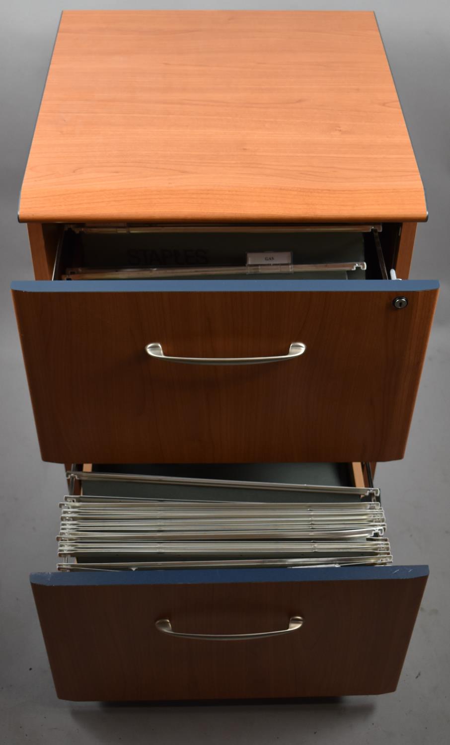 A Modern Two Drawer Filing Cabinet, 47.5cm Wide - Image 2 of 2