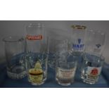 A Collection of Advertising Glasses