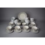 A Collection of Dema Fine Porcelain Tea Wares to include Black and White Demure Pattern Etc