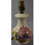 A Moorcroft Hibiscus Table Lamp
