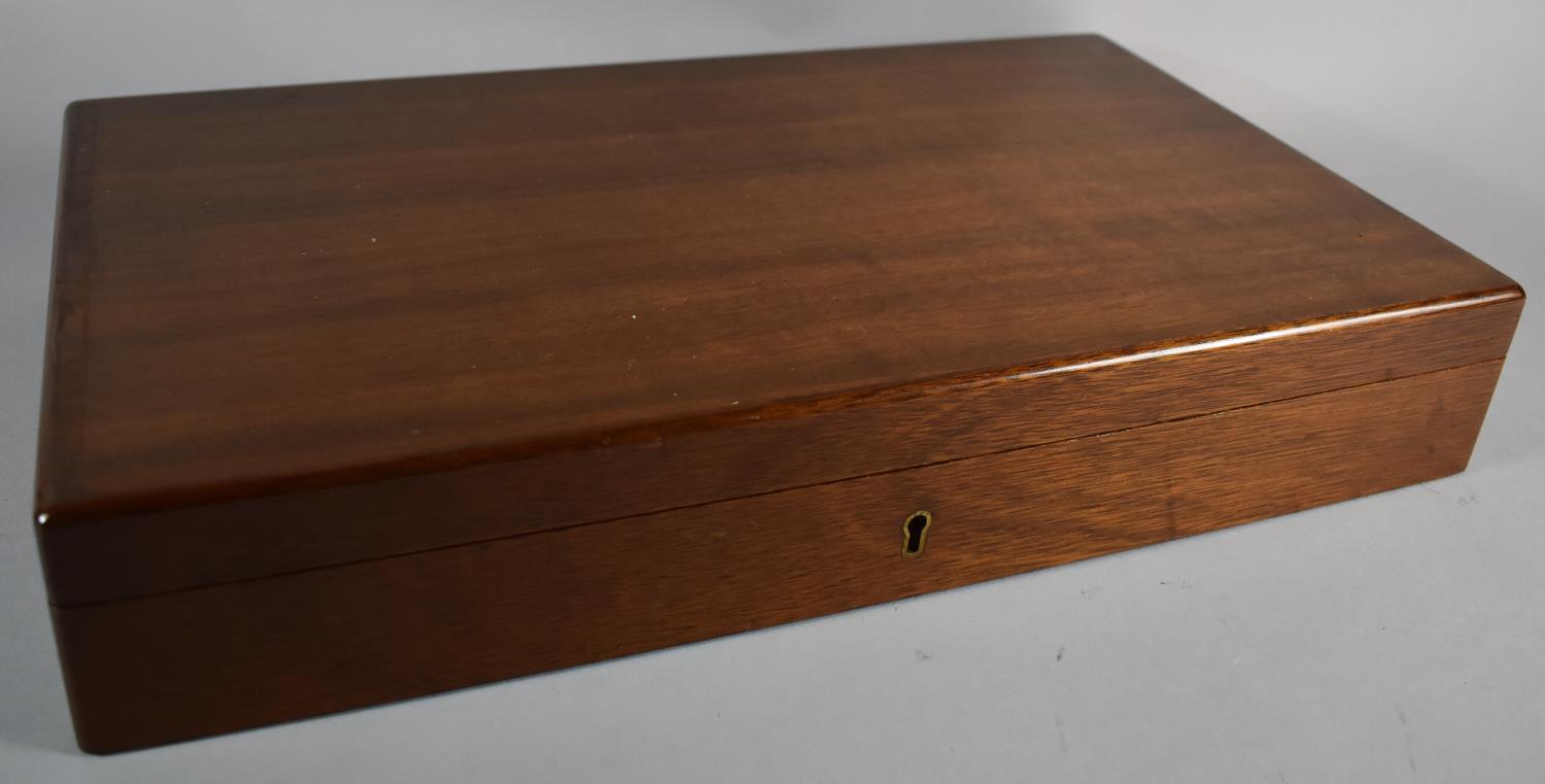 An Edwardian Mahogany Rectangular Box, 41cm Wide