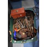 A Box of Vintage Tools