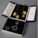 Two Boxes Containing Costume Jewellery