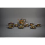 A Mid 20th Century Japanese Eggshell Coffee Set