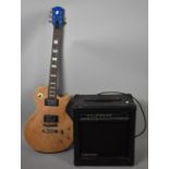 An Electric Guitar and Watson Guitar Amp (Untested)