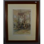 A Framed Margaret Clarkson Print, The Storyteller, Limited Edition 391/500, 35cm High