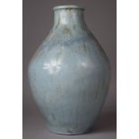 A Studio Pottery Glazed Vase, 33cm High