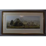 A Framed Alan Ingham Limited Edition Print, "Season of Mists", 64.5cm Wide