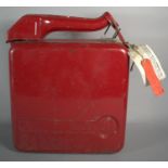 A Vintage Tudor 2 Gallon Fuel Can, 38cm high