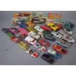 A Collection of Various Playworn, Diecast and other Cars, Lorries and Also a Collection of Dinky and