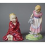 Two Royal Doulton Figures, This Little Pig HN1793 Together with Mary Mary HN2044