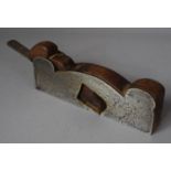 An Early Steel Bullnose Plane by W Thackay Armley Yorks, 25.5cm long