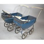 A Pair of Vintage Triang Dolls Prams