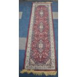 A Patterned Soraya Runner by Vivace, 210cm long