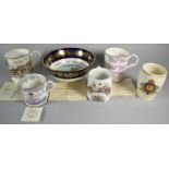 A Collection of Coalport and Other Commemorative Mugs, Coalport Limited Edition Coronation Bowl