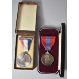 A Cased Imperial Service Medal for Faithful Service Awarded to Mrs Audrey Patricia Taylor Together