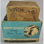 A Vintage Unused Boxed Morphy Richards Electric Toaster and a Supreme Hair Dryer