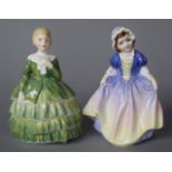 Two Royal Doulton Figures, Belle HN2340 and Dinky Doo HN1678