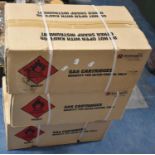Three Unopened Boxes of Marksman Butane Gas Refills