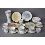 A Collection of Royal Albert Ceramics to Include Large Vase, Austbury Bowl, Four Floral Decorated