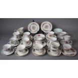 A Collection of Floral Pattern Teawares to Include Richmond, Paragon Victoria Rose Pattern Jug etc