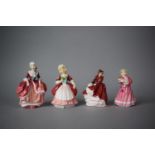 A Collection of Four Royal Doulton Figures, Valerie HN.2107, Goodie Two Shoes HN.2037, My First