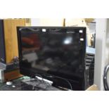 A 32" Digital LCD TV/DVD Player with Remote